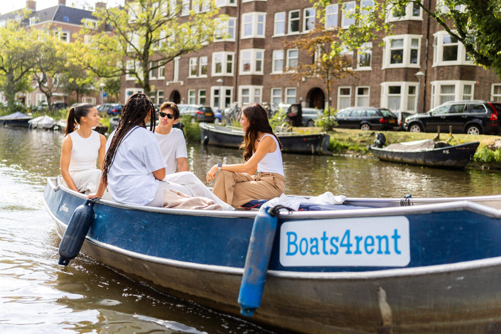 Sloep huren Amsterdam - 3 uur varen met Boaty